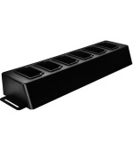 Transcend TS-DPD6C dokovací stanice pro osobní kameru DrivePro Body 40, 6 portů, USB 3.1 Gen 1, 1x LAN, 1x WAN, černá