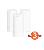 Tenda Nova EX12 (3-pack) WiFi6 AX3000 Mesh Gigabit system, 9xGLAN/GWAN, WPA3, VPN, SMART CZ aplikace