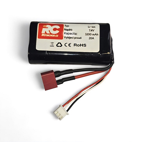 Akumulátor Li-ion 7,4V  3200 mAh  T-Dean konektor