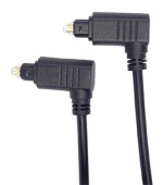 PremiumCord Kabel Toslink 90° - Toslink 90°, tloušťka kabelu:4.0mm, délka 2m