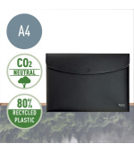 LEITZ Ekologické pouzdro na dokumenty RECYCLE, PP, A4, černá
