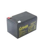 Long 12V 12Ah olověný akumulátor DeepCycle AGM F2 (WP12-12E)
