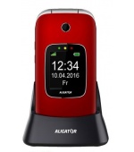 ALIGATOR V650 Senior červeno-stříbrný+st.nab