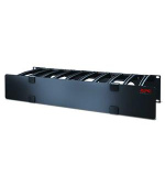 APC 2U Horizontal Cable Manager, 6" Fingers top and bottom