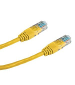DATACOM Patch cord UTP CAT6 0,25m žlutý