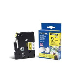 Brother - TZe-FX621,  žlutá / černá, 9 mm,  s flexibilní páskou