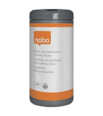 Nobo Vlhčené čistící ubrousky na popisovací tabule Nobo, 100 ks (recyklovaný obsah)