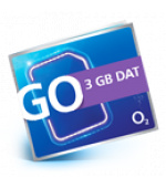 O2 Předplacená karta GO 3GB DAT