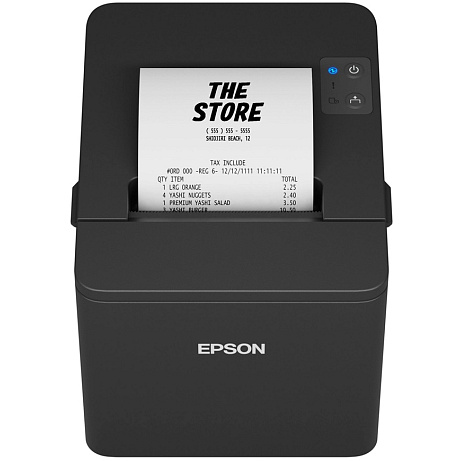 Epson TM-T20IV(102):USB+Serial+Ether,PS,Blk,EU
