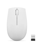 Lenovo 300 Wireless Compact/Kancelářská/Optická/1 000 DPI/Bezdrátová USB/Bílá