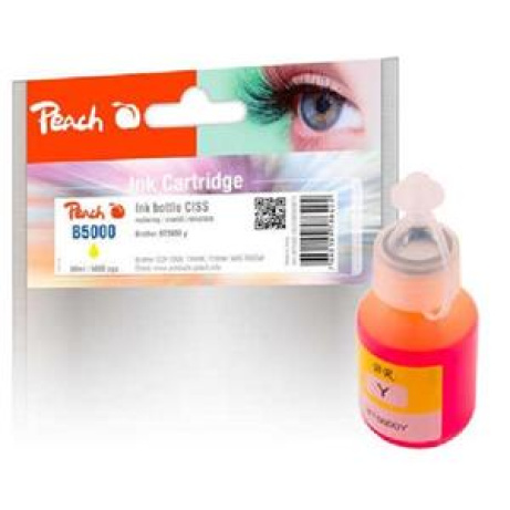 PEACH kompatibilní cartridge Brother CISS BT5000, yellow, PI500-183,  50ml