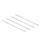 Delock Stahovací pásky transparentní D 100 x Š 2,5 mm 100 ks