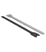 Delock Hook-and-loop fasteners L 300 mm x W 12 mm 10 pieces black