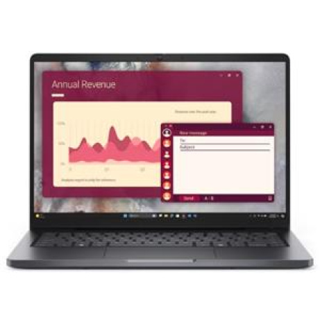 DELL Pro 14 PC14250 U7-255U/32GB/512GB SSD/14" IPS FHD+/IR Cam & Mic/W11P/3Y ProSpt/stříbrná
