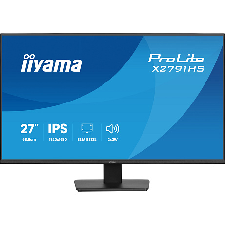 iiyama ProLite/X2791HS-B1/27"/IPS/FHD/120Hz/1ms/Černá/3R