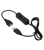 PremiumCord prodluž. s vyp. USB M/F 1m