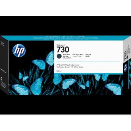 HP 730 300-ml Matte Black Ink Crtg 
