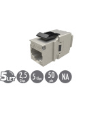 Rychlozařezávací keystone Solarix CAT5E STP SXKJ-5E-STP-BK-NA