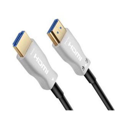 PremiumCord optický fiber HDMI High Speed with Ether. 4K@60Hz kabel 5m, M/M, zlacené konektory