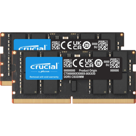 Crucial/CSODIMM DDR5/32/6400MHz/CL52/2x16GB