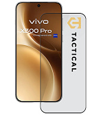 Tactical Glass Shield 5D sklo pro Vivo X300 Pro Black 