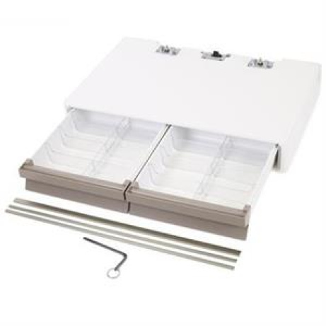 ERGOTRON CareFit™ Pro Double Drawer, dodatečný šuplík k vozíku Carefit