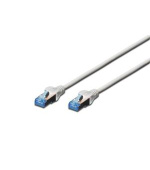 Digitus CAT 5e SF-UTP patch cable, PVC AWG 26/7, length 5 m, color grey