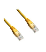 DATACOM Patch cord UTP CAT5E 3m žlutý