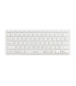 EVOLVEO WK29W/Bezdrátová Bluetooth/CZ layout/Bílá