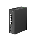 D-Link DIS-210G-06 6-Port Gigabit Industrial Smart Managed Switch with 2 x SFP Ports