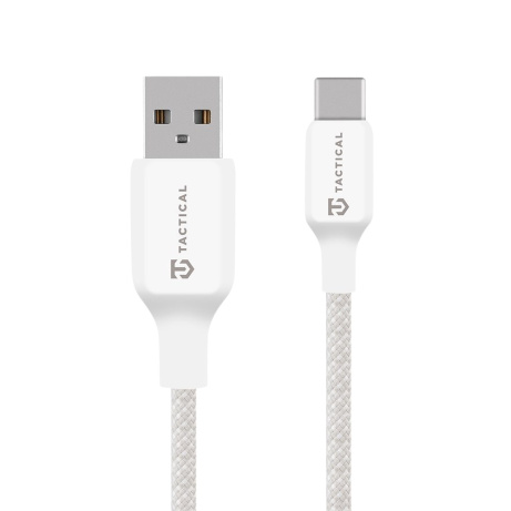 Tactical Stitch Thread Cable USB-A/USB-C 2m White