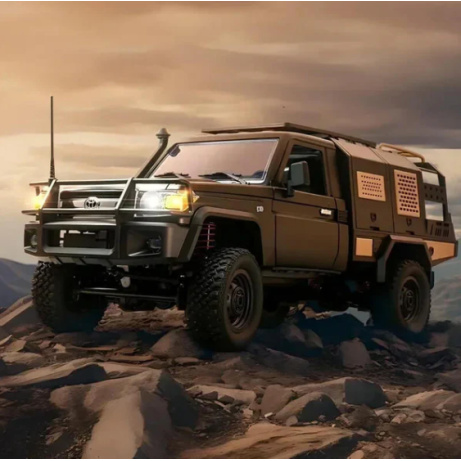 RC auto Land Cruiser TOYOTA Supertourer - černá