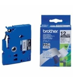 Brother - HGE231V5, bílá / černá, 12 mm (pro PT 9xxx) - balení 5 ks