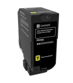 Lexmark CS720, CS725, CX725 Yellow Standard Yield Return Programme Toner Cartridge - 7 000 stran
