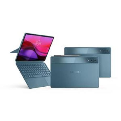 Lenovo YOGA TAB PLUS Snapdragon 8 G3/16GB/256GB/12,7" 3K/LTPS/až 900nitů/TOUCH/2x 13MP/KBRD+pero/FPR/Android 14/teal