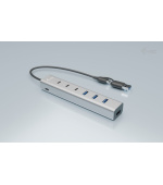 i-tec USB-C/USB-A Charging Metal HUB 7 Port (3x USB-C, 4x USB-A)