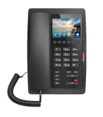 Fanvil H5W hotelový WiFi SIP telefon, 2SIP, 3,5" bar. displ., 6 progr. tl., USB, PoE
