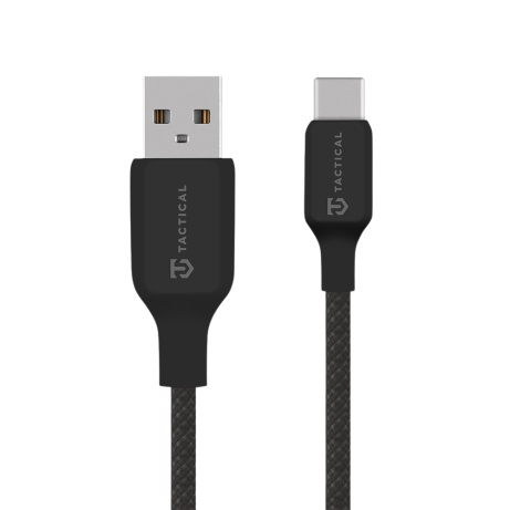 Tactical Stitch Thread Cable USB-A/USB-C 1m Black