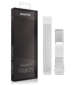 Náhradní kovový řemínek pro Aligator Watch Lady 16mm, stříbrný