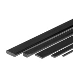 Uhlíková pásnice 4x15mm 1m