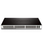 D-Link DGS-1210-52/E L2/L3 Smart+ switch, 48x GbE, 4x RJ45/SFP, fanless