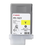 Canon cartridge PFI-102Y iPF-500, 6x0, 7xx, LP-xx (PFI102Y)/yellow/130ml