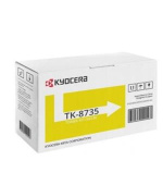 Kyocera toner TK-8735Y - 40 000 stran A4 (při 5% pokrytí), pro TASKalfa7353/8353ci, žlutý