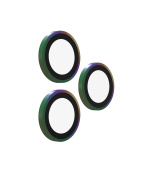 ZAGG Ochranná čočka Premium pro Apple iPhone 17 Pro/Pro Max/16 Pro/Pro Max/15 Pro/Pro Max - duhová