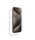 ZAGG Invisible Shield Elite 360° sklo + kryt iPhone 15 Pro průhledný
