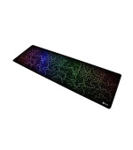 C-TECH Herní podložka pod myš ANTHEA ARC, barevná, pro gaming, 900x270x4mm, obšité okraje