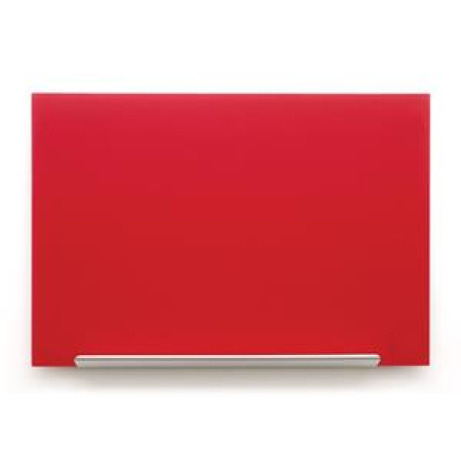 NOBO skleněná tabule Diamond glass 67,7x38,1 cm, red