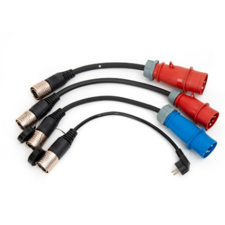 PLATINET nabíječka pro elekromobily, 1 fáze, 3 fáze, 6A-32A, 220V-480V, 1,4kW-22kW