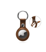 Epico Leather Case for AirTag - hnědá