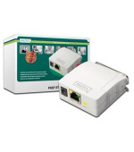 Digitus Paralelní tiskový server, 1 port, 1x RJ45, 1x M Centronics, DB-36-pin